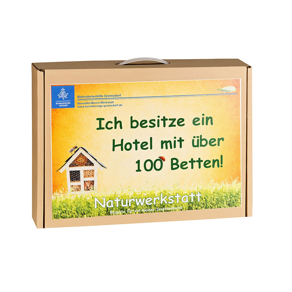 Insektenhotel als Bausatz