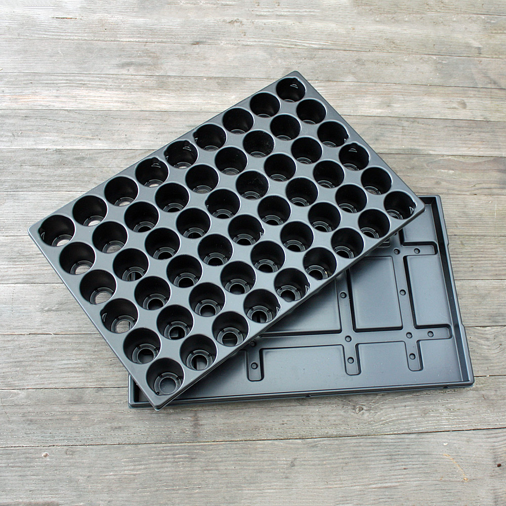Anzuchtsplatte QP-54R + Untersetzer