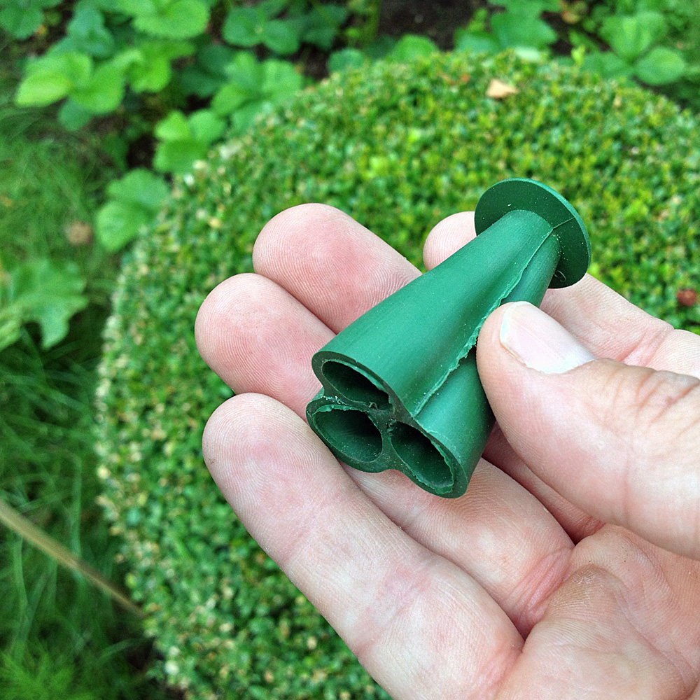 Pyramidenspitzen für Bambusstäbe bis 14 mm