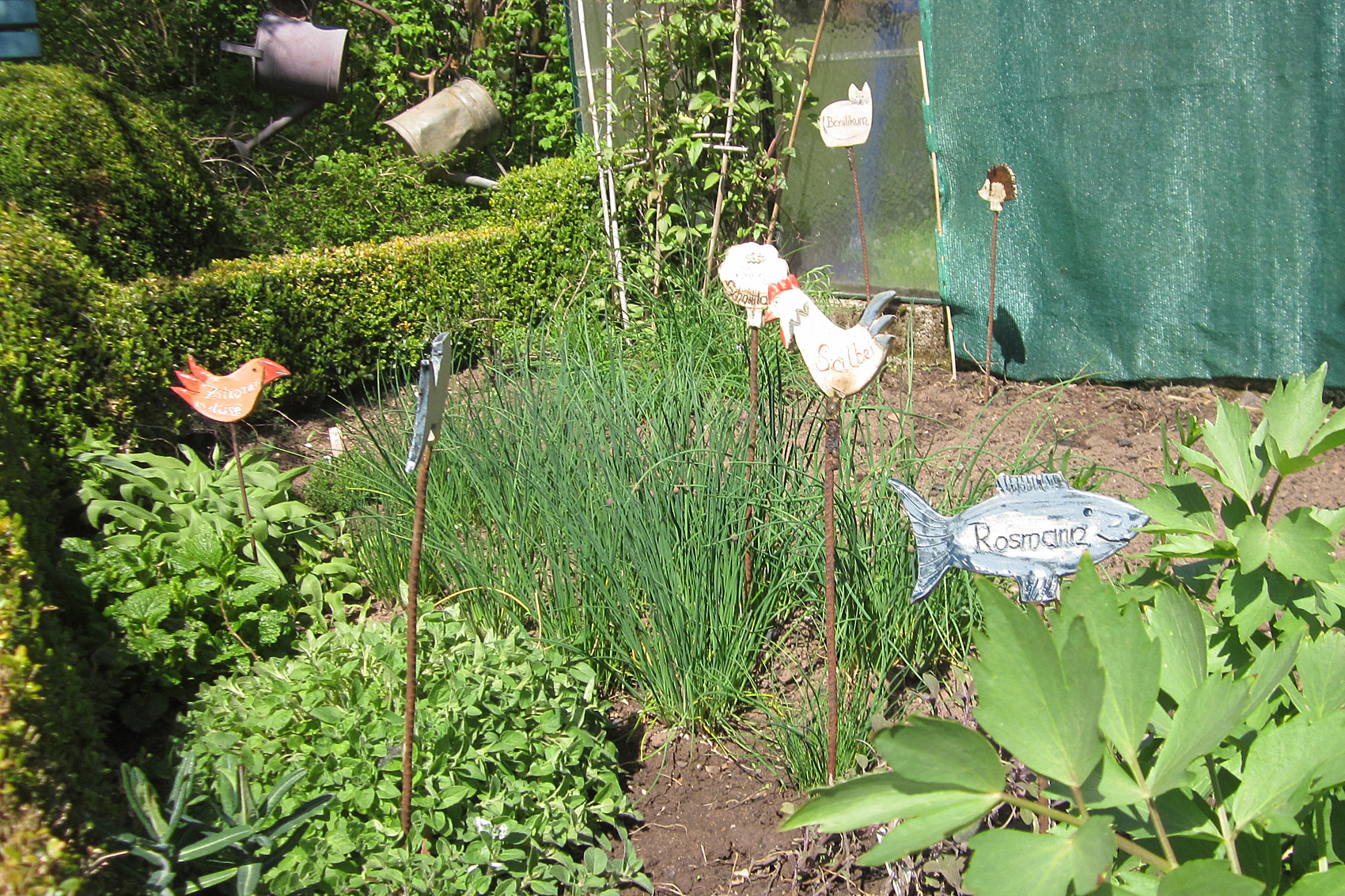 Unser Gemüsegarten