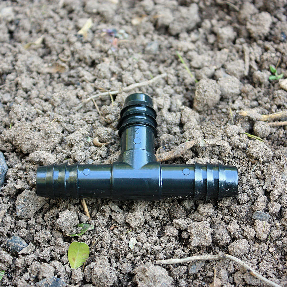 Steckverbinder T-Stück für 16 mm Tropfschläuche