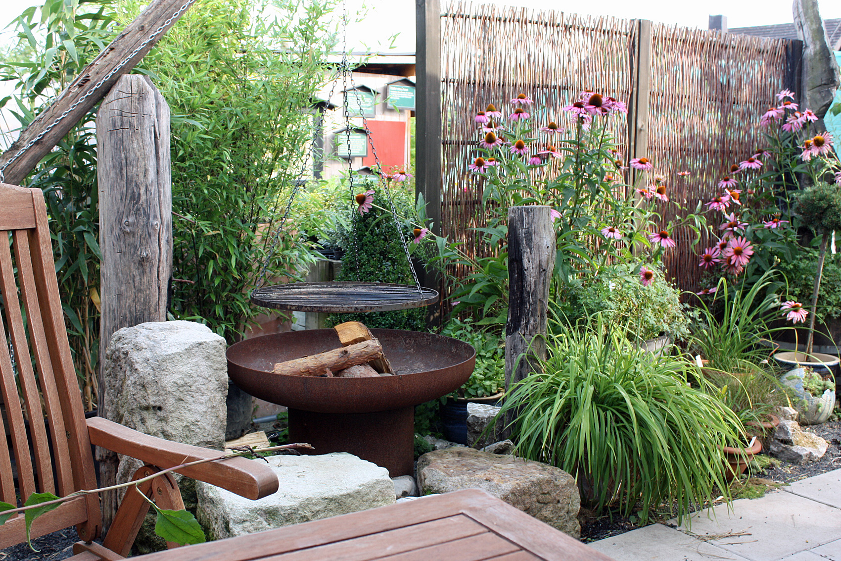 Gartenarbeiten im August