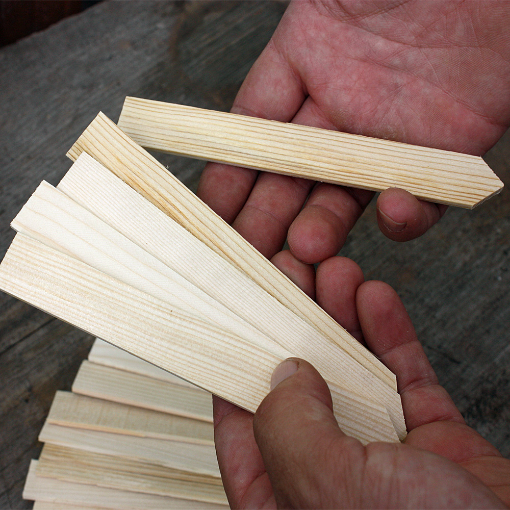 Stecketiketten aus Holz