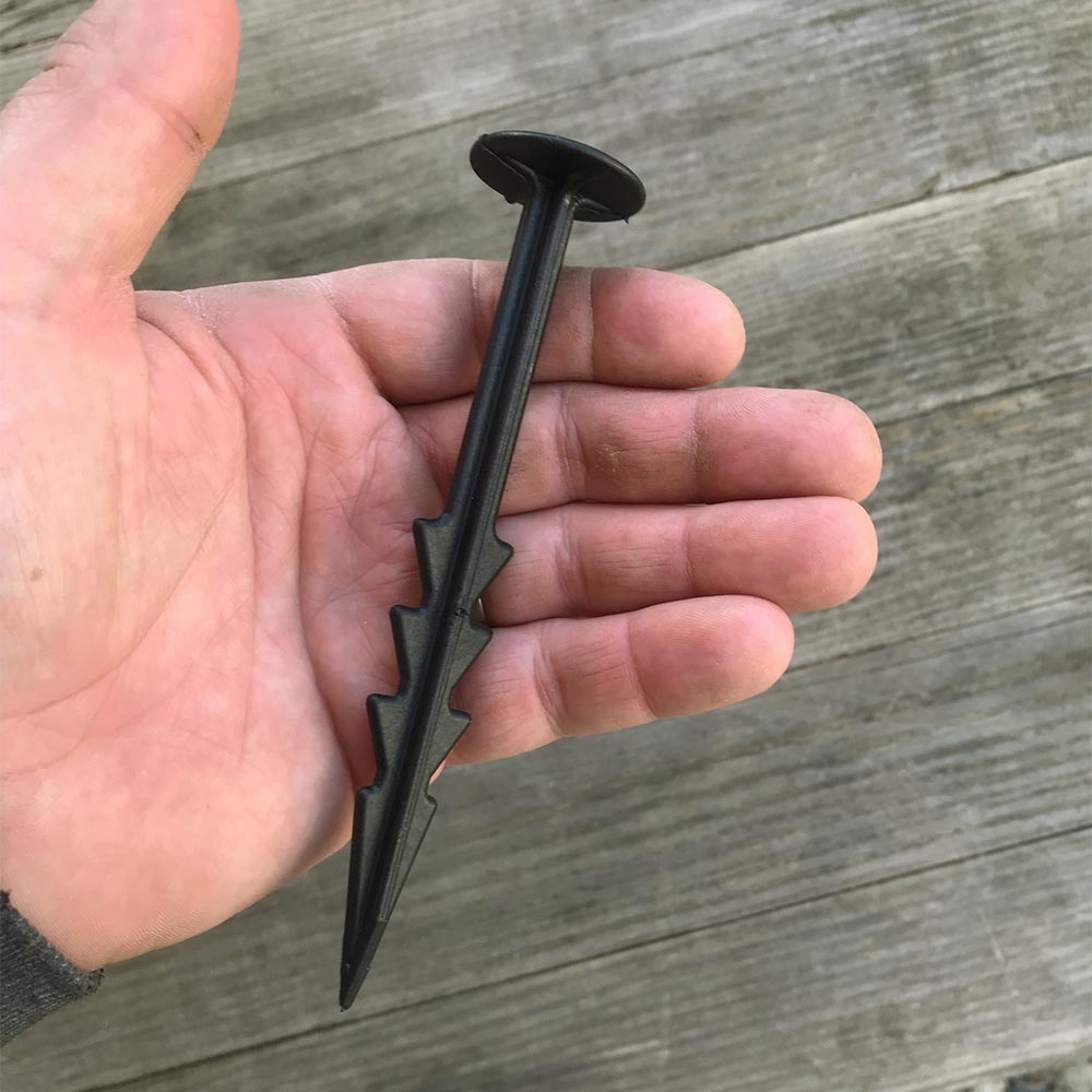 15 cm Erdnagel aus Kunststoff